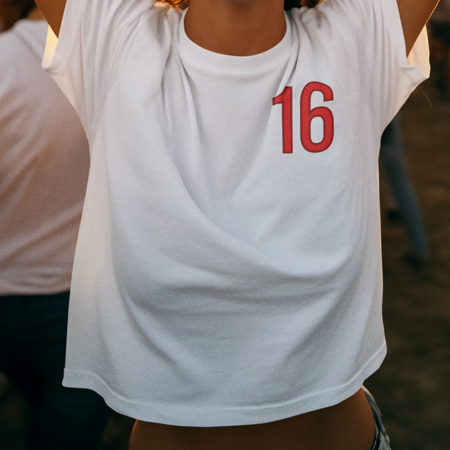 Women's Quali Day Crop Tee - No. 16