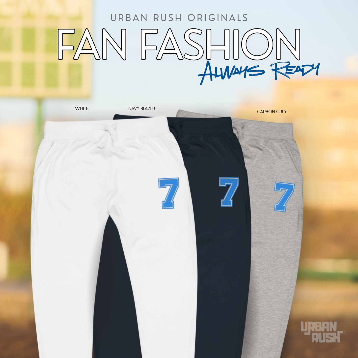 Men's Premium Fitted Joggers - No. 7