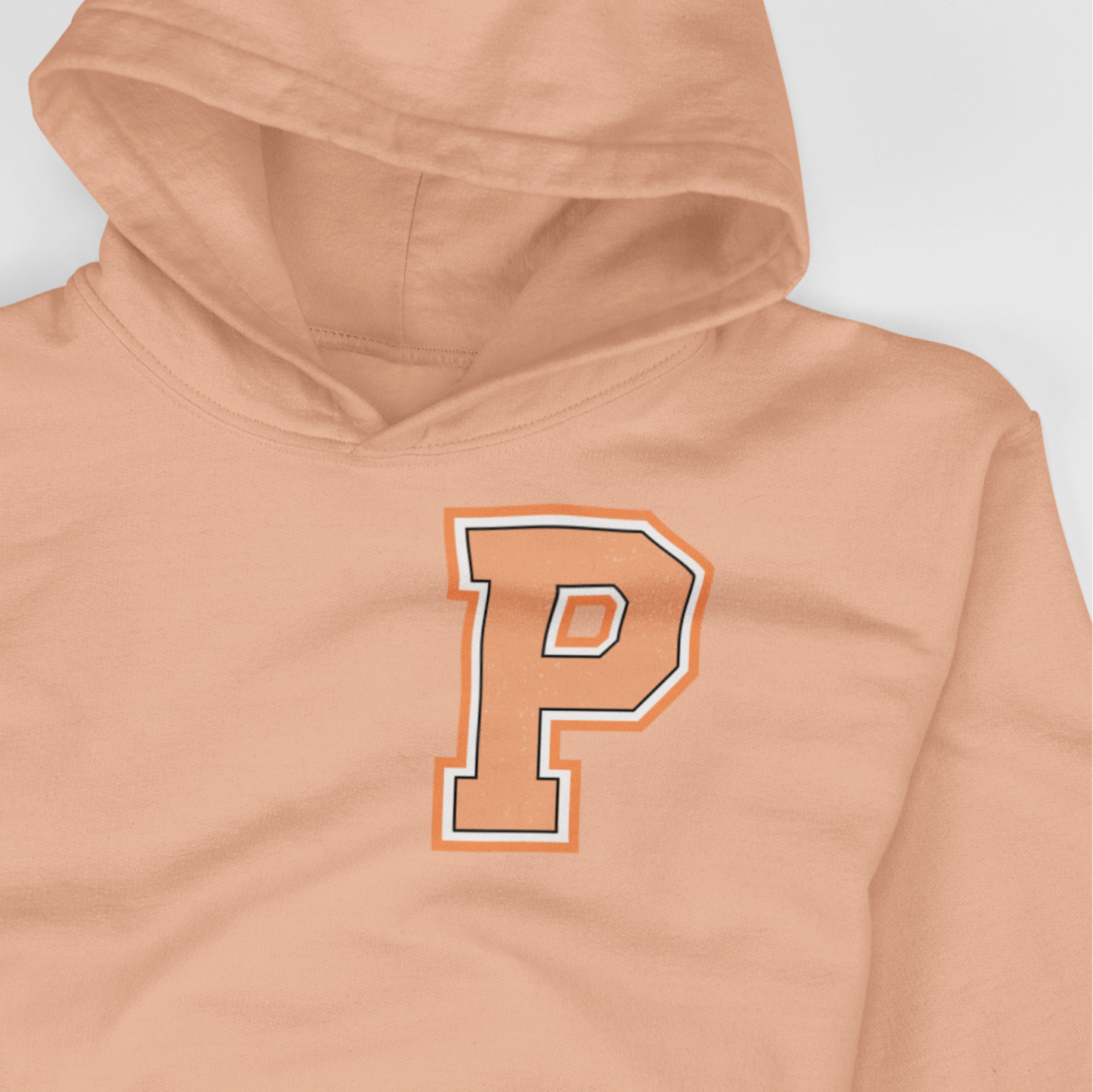 Women's Papaya Collegiate Cropped Hoodie