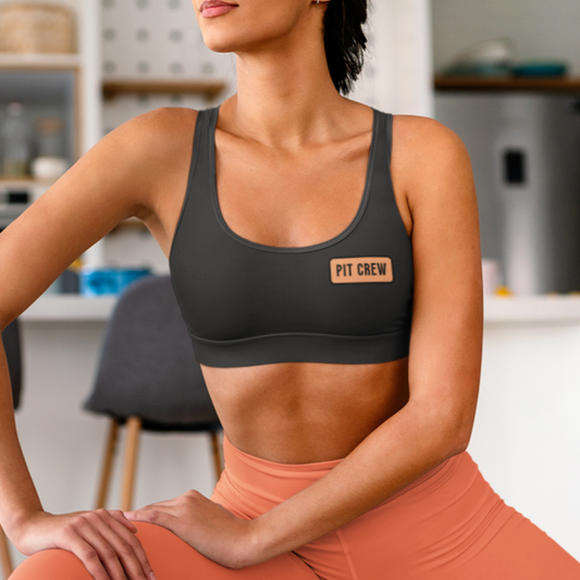 Pit Crew Sports Bra