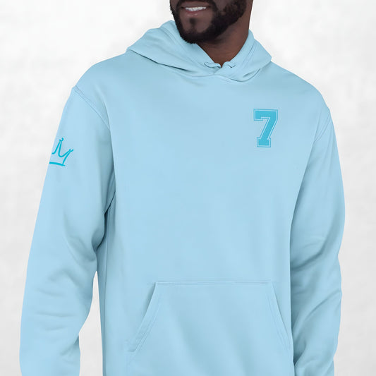 Pigment-Dyed Fleece Hoodie