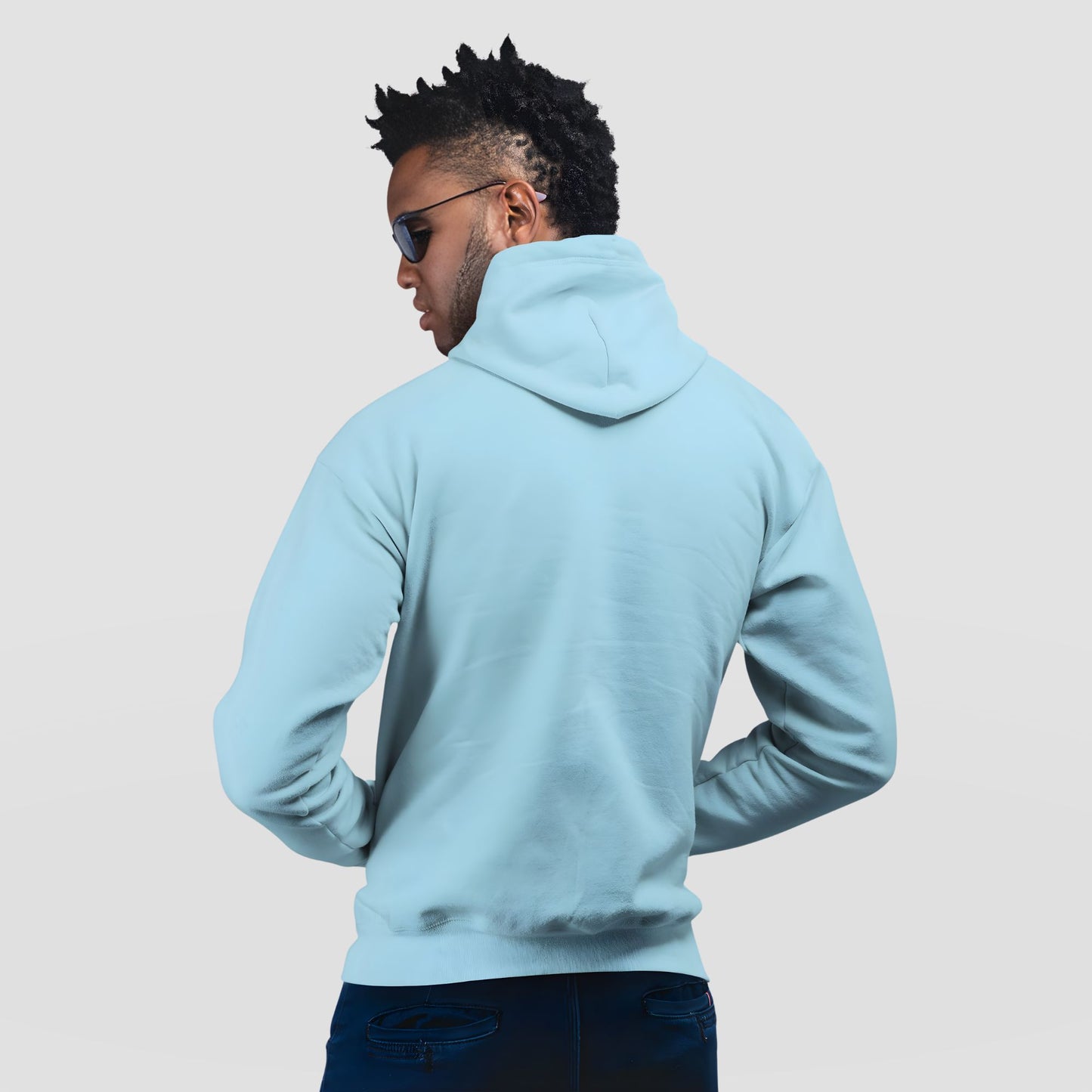 Pigment-Dyed Fleece Hoodie