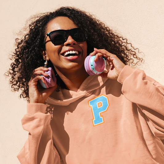 Collegiate Crop Hoodie