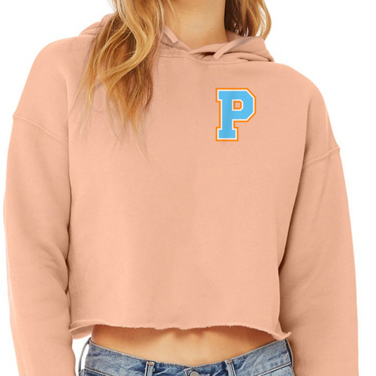 Women's Collegiate Cropped Hoodie - No. 4