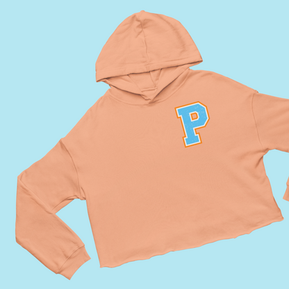 Collegiate Crop Hoodie