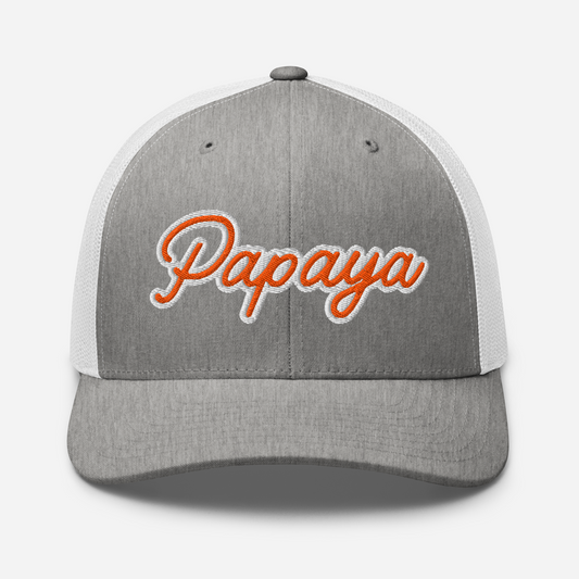 Papaya Mesh-backed Hat